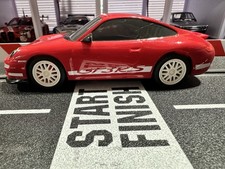Scalextric Hornby Porsche 997 GT3 RS Slot Car 1/32 Scale Tested Running