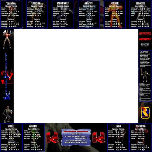 Killer instinct arcade moves - instinct,