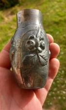 Vase Etain d'Art Ciselé Art