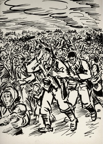 1941 frans masereel - masereel, gravure