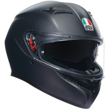 Casque intégral AGV K3 noir mat casque de moto casque disque Pinlock