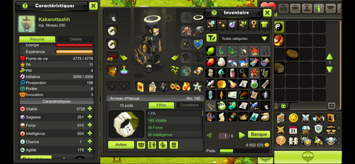 Compte dofus touch iop - compte, 200