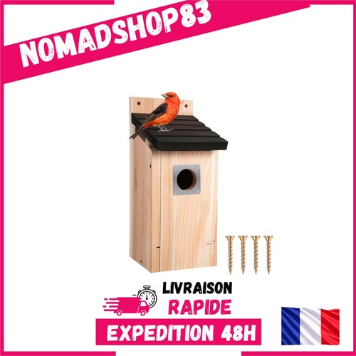 Nichoir pour oiseaux sauvages