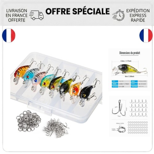 Leurres pêche méné 8 - pêche,