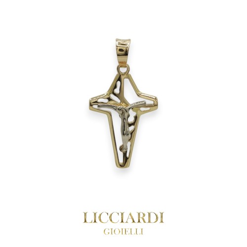 Pendentif homme croix - , or