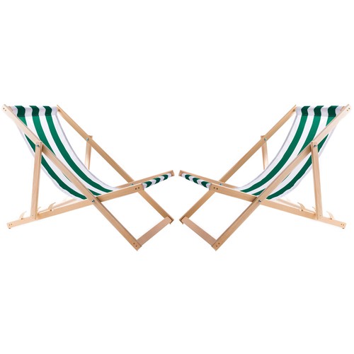 Deux chaises longues - , woodok