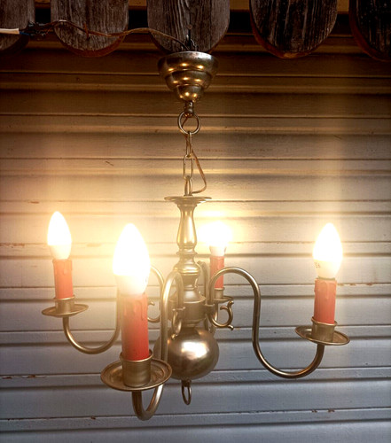 Lustre feux style - lustre, 4