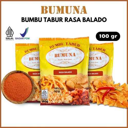 Poudre bumbu tabur - tabur, balado