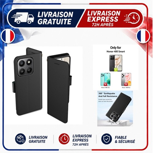 Coque portefeuille honor 400 - honor,
