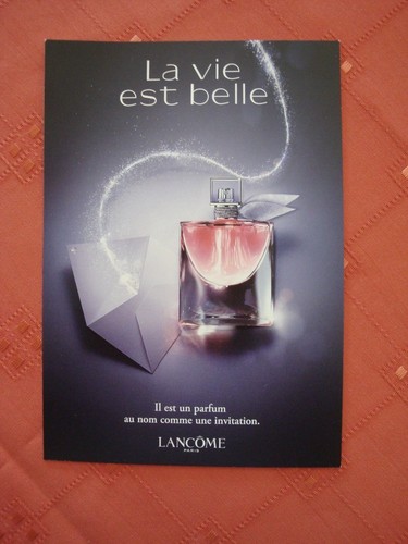 Carte parfumee vie est - la,
