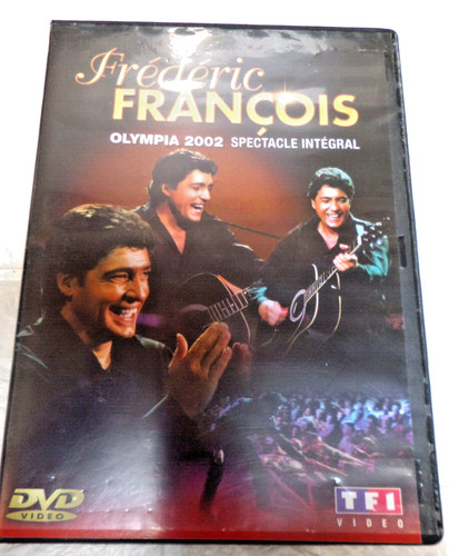 Dvd frederic francois - ,