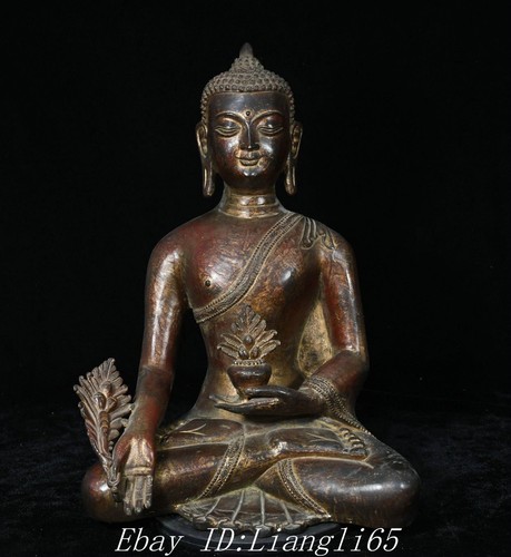 Tibet bronze pur bouddhisme - bronze,