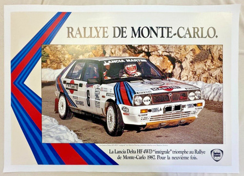 Affiche rallye monte - affiche, monte-carlo