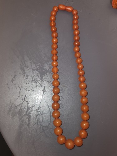 Rare ancien collier ambre - rare,
