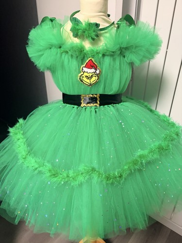 Robe grinch avec - , diadème
