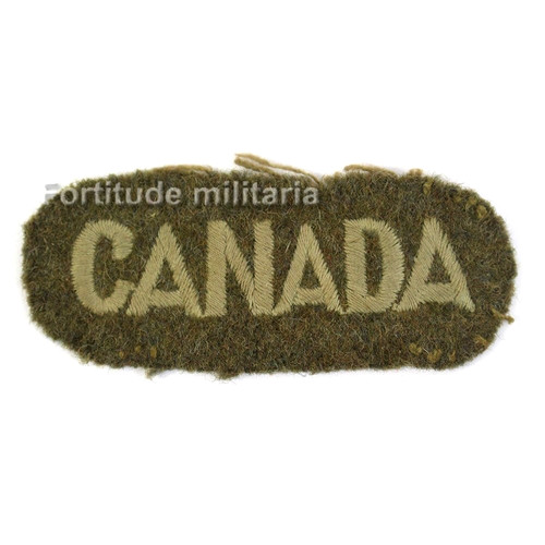 Title brodé pour battledress