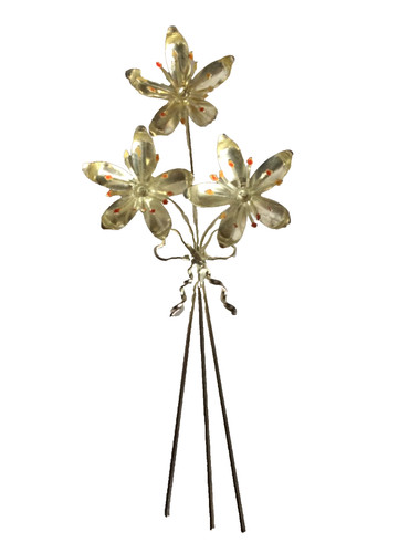 Fleurs argent 800 - en,