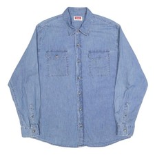 WRANGLER Hommes Bleu Coton