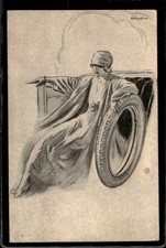 postcard postcard Pirelli Pneus Bianchi 1921 (2)