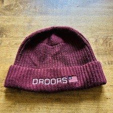 Droors Athletics Toboggan Hat Skateboarding Cap USA Vintage Streetwear 90s Beani