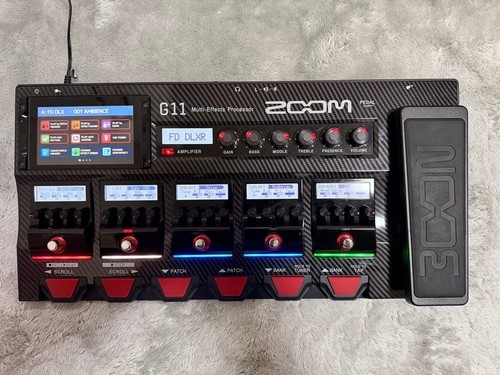 Zoom g11 guitar multi - g11, multi-effects