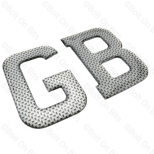 Badge silver carbon - badge, effect