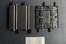 Carrera GO Slot Cars / Circuit - Pack 4 x Small Rails "D" - 100% Fully Work