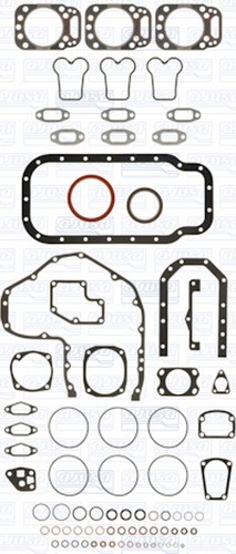 Gasket set mwm 225 hermann - gasket,