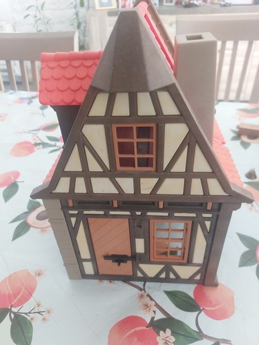 Playmobil maison colombage - maison,