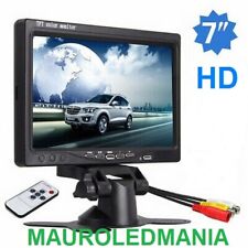 Moniteur HD 12V-24V 7 Pouce TFT LCD Couleurs Voiture CCTV Parking Backup Photo