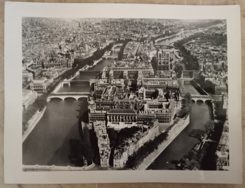 Paris vue ciel 1950 - vue, du