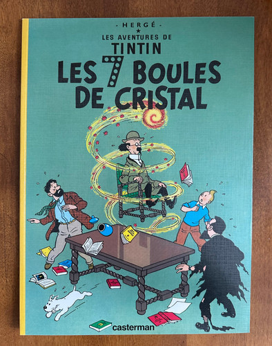 Hergé tintin les - sept, boules