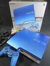 PS3 splash blue console 320gb