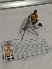 GI Joe Barricade W/ID Card Fr
