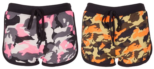 Femmes camouflage short court - short,