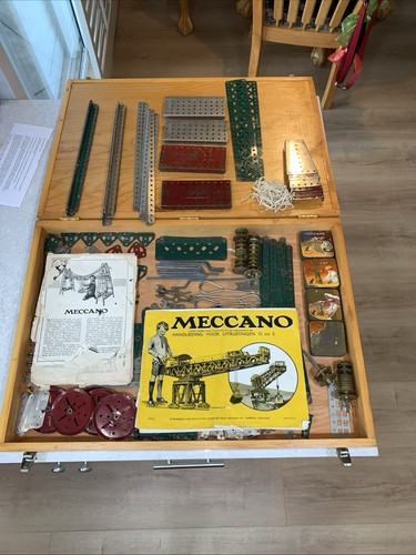 Vintage meccano set dutch - vintage,