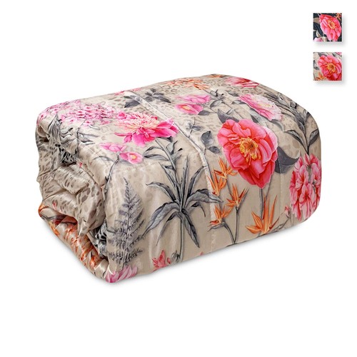 Couverture printanière lit - couverture,
