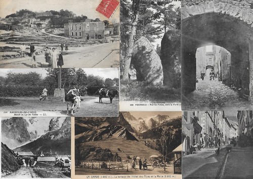 Lot cartes postales - de,