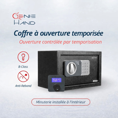 Coffre fort minuterie - coffre-fort,