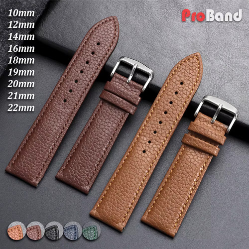 Bracelet montre cuir grain - bracelet,