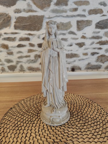 Statue religieuse ancienne - ancienne,