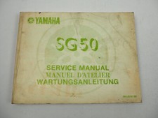 Yamaha SG50 Sting Werkstatthandbuch Reparaturanleitung Wartu Service Manual 1983