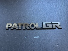Genuine Nissan Patrol GR Y60 1996 rear trunk door badge emblem 908950Y800