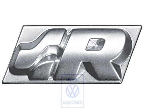 Badge volant pour vw golf - r,
