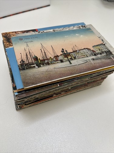 Carte postale côte - côte, belge