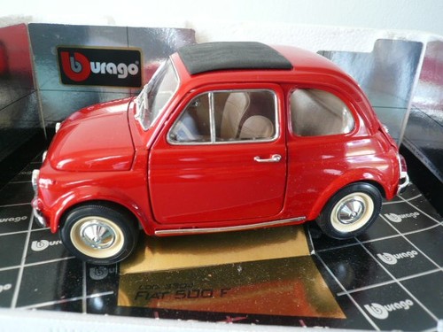 Burago fiat 500f 1965 - fiat,