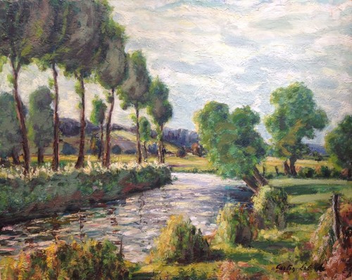 Gaston laborde landscape - gaston,
