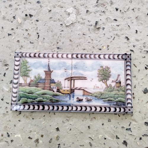 Anciens carreaux faience de - 2,