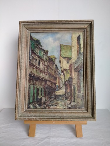 Peinture rue la - de, paix