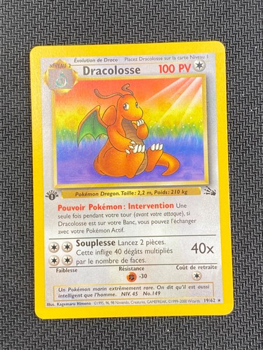 Carte pokémon dracolosse - pokémon,